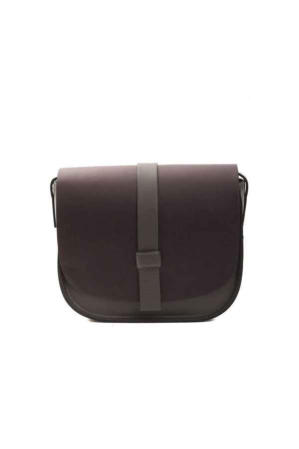 Burgundy Leather Crossbody Bag