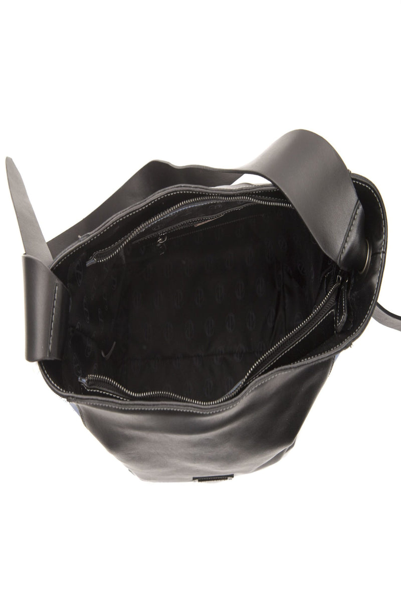 Black Leather Shoulder Bag
