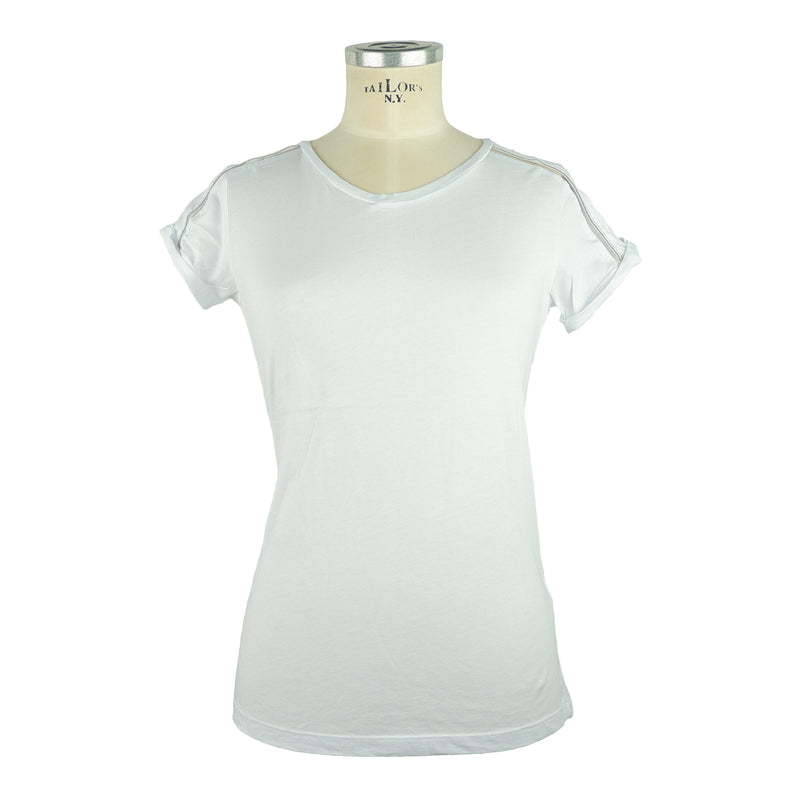 White Cotton Tops & T-Shirt