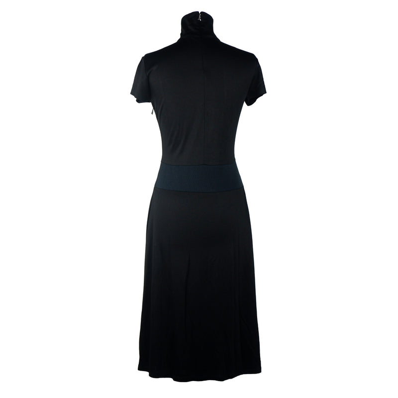 Black Polyester Dress