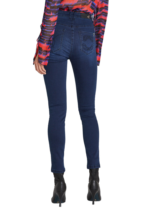 Blue Cotton Jeans & Pant