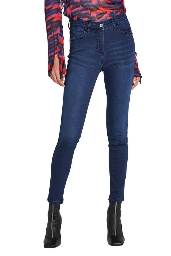 Blue Cotton Jeans & Pant