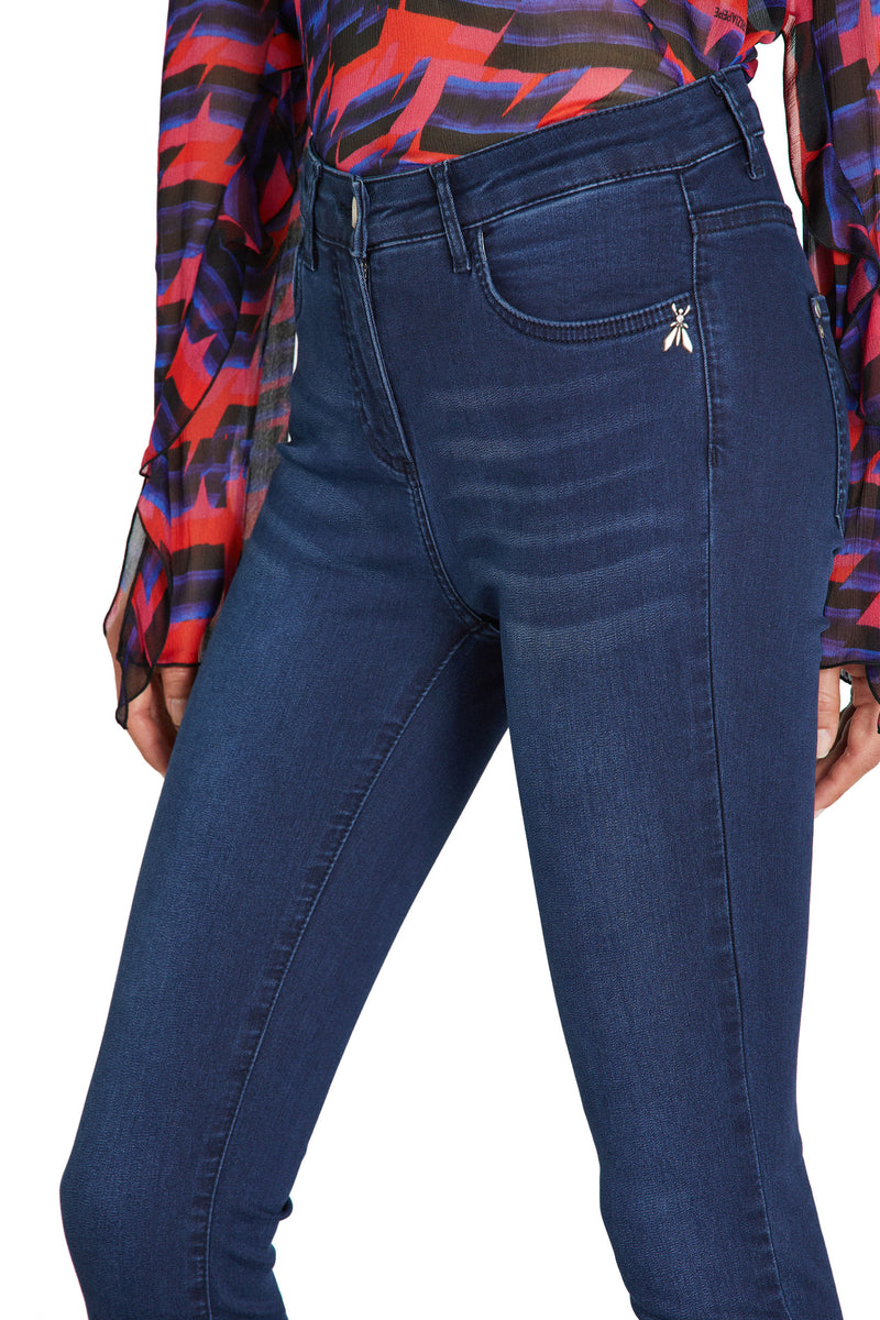 Blue Cotton Jeans & Pant
