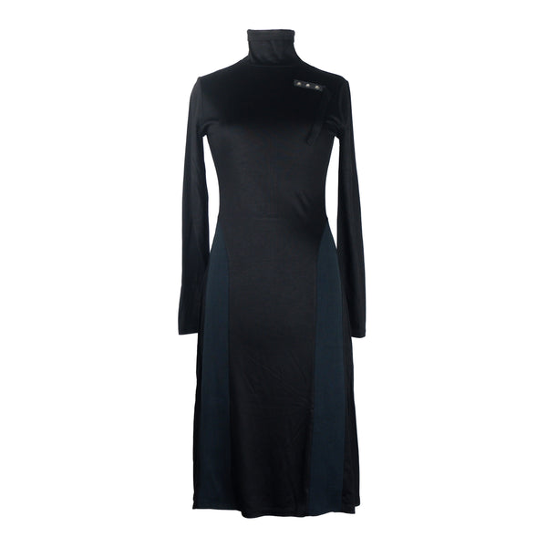 Black Polyester Dress