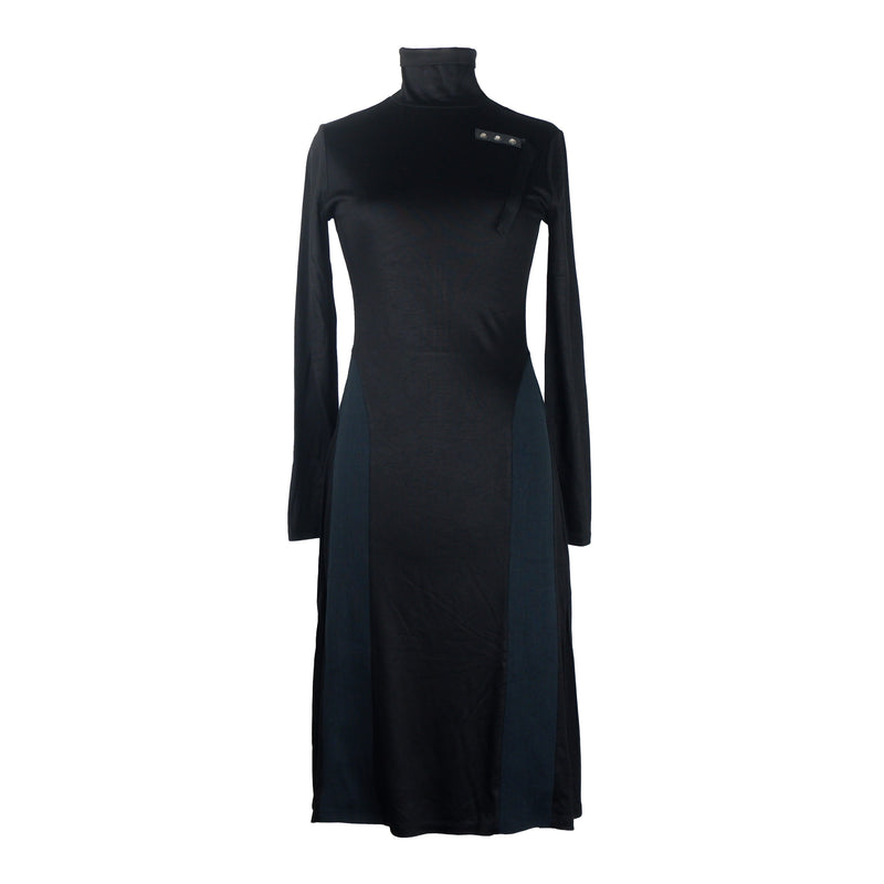 Black Polyester Dress
