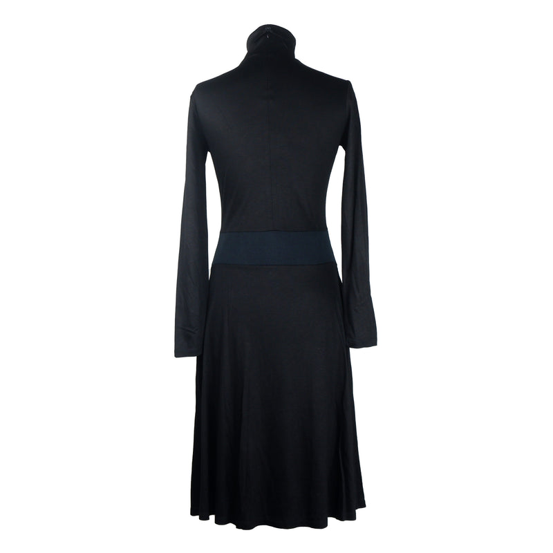 Black Polyester Dress