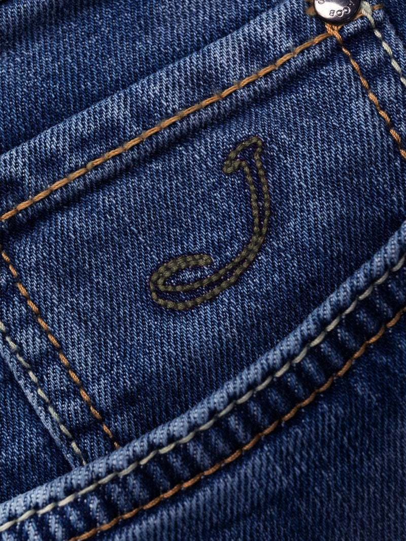 Blue Cotton Jeans & Pant