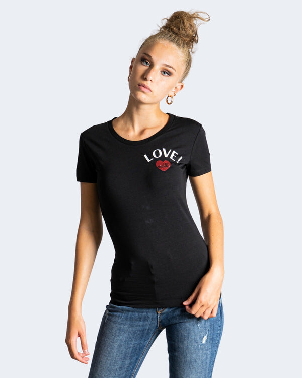 Black Cotton Tops & T-Shirt