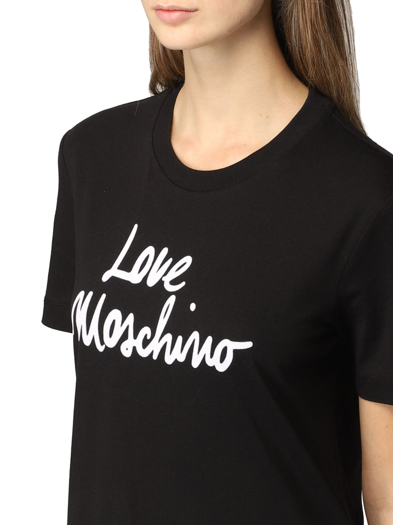 Black Cotton Tops & T-Shirt