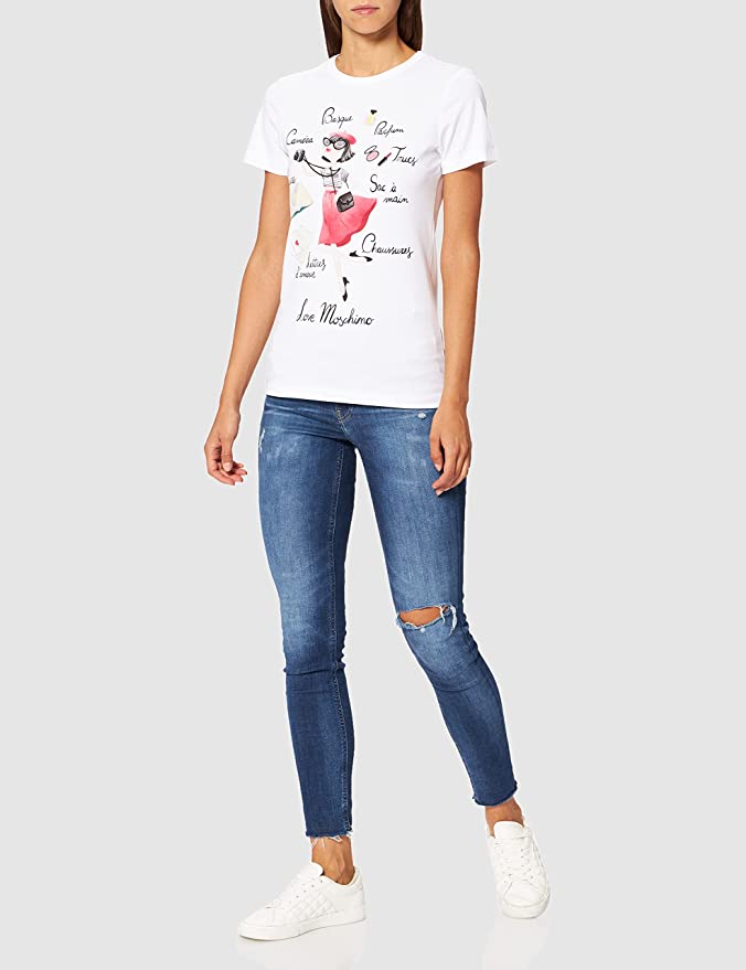 White Cotton Tops & T-Shirt