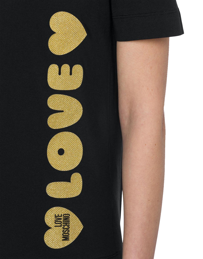 Black Cotton Tops & T-Shirt