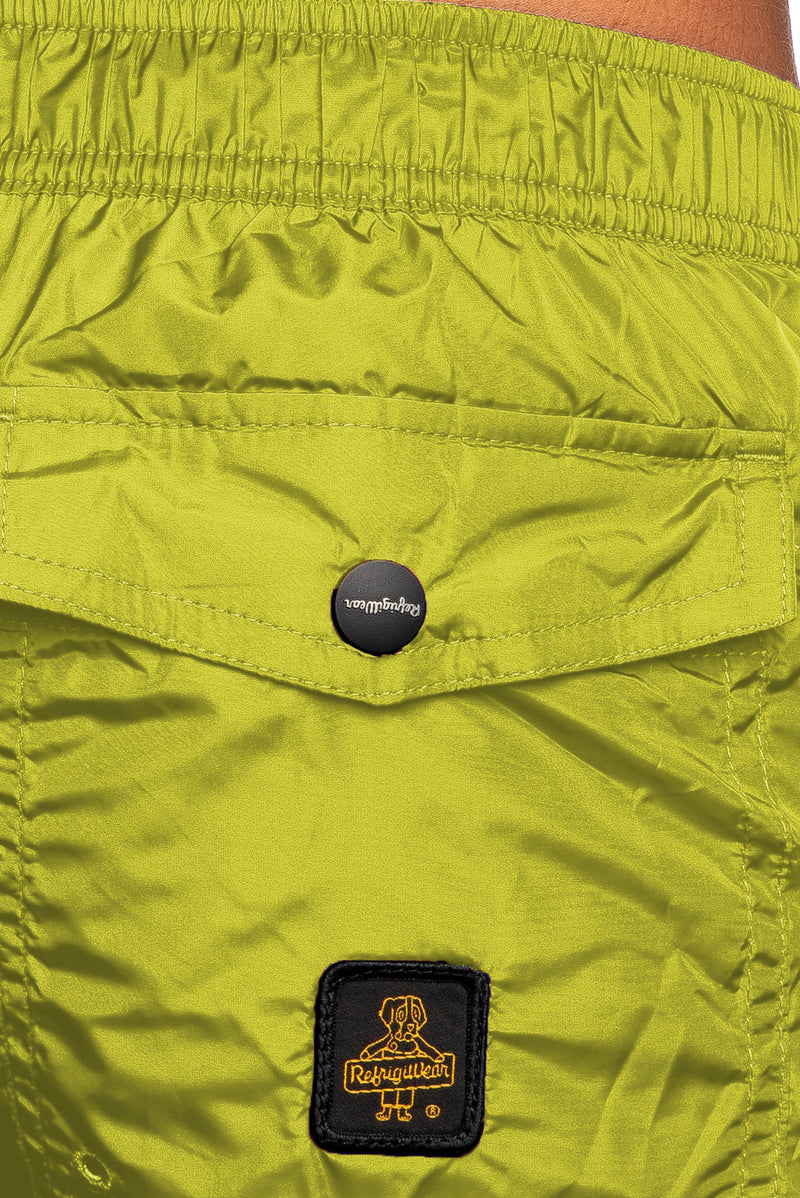 Yellow Nylon Swimwear