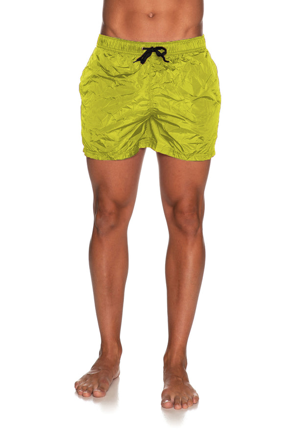 Yellow Nylon Swimwear