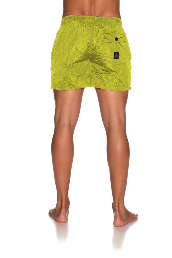 Yellow Nylon Swimwear