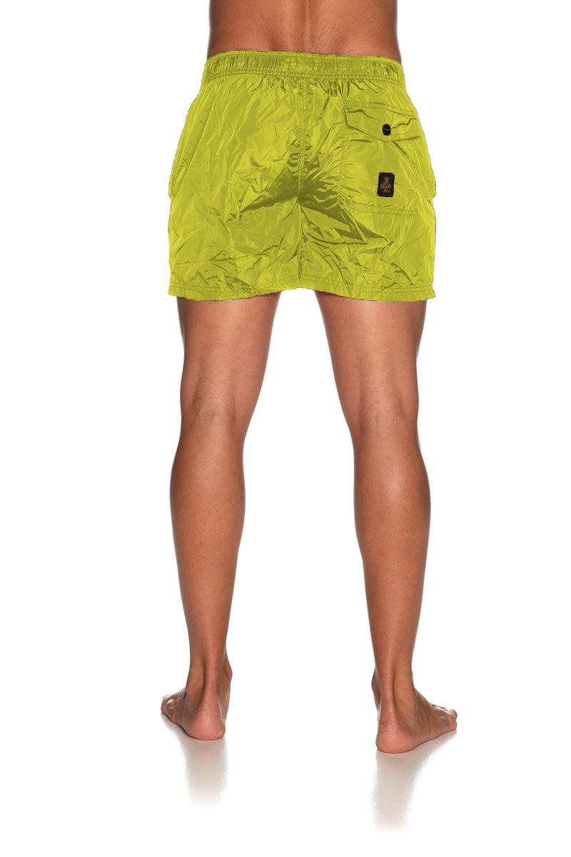 Yellow Nylon Swimwear