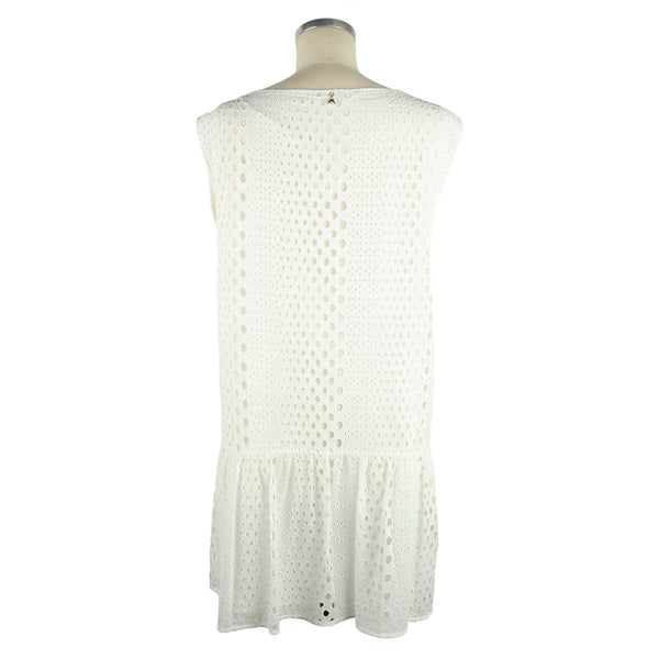 White Viscose Dress