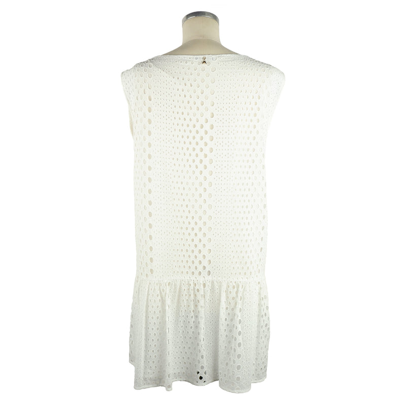 White Viscose Dress