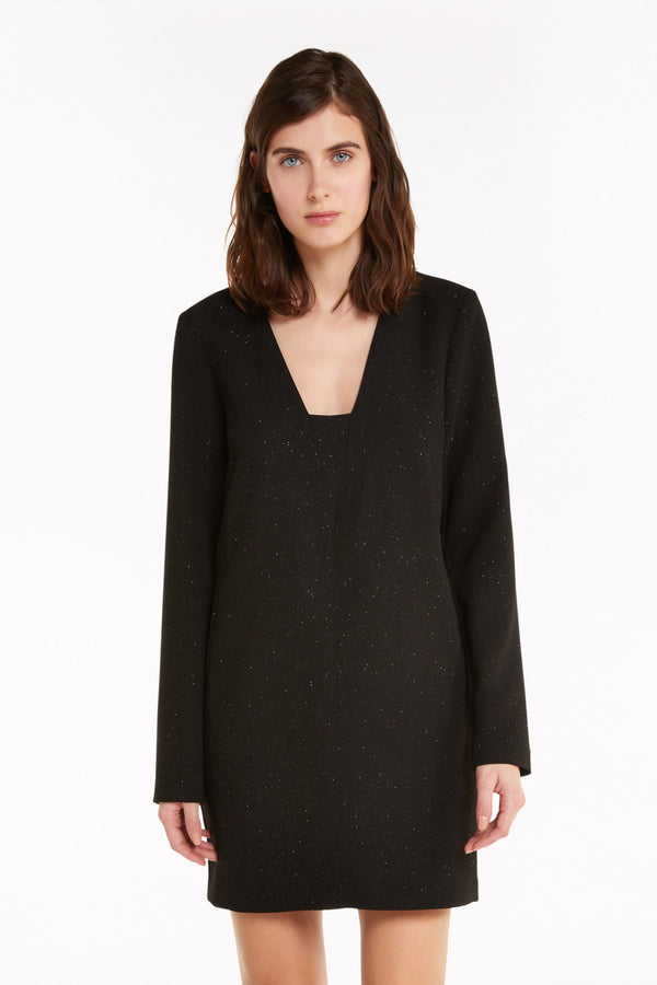 Black Polyester Dress