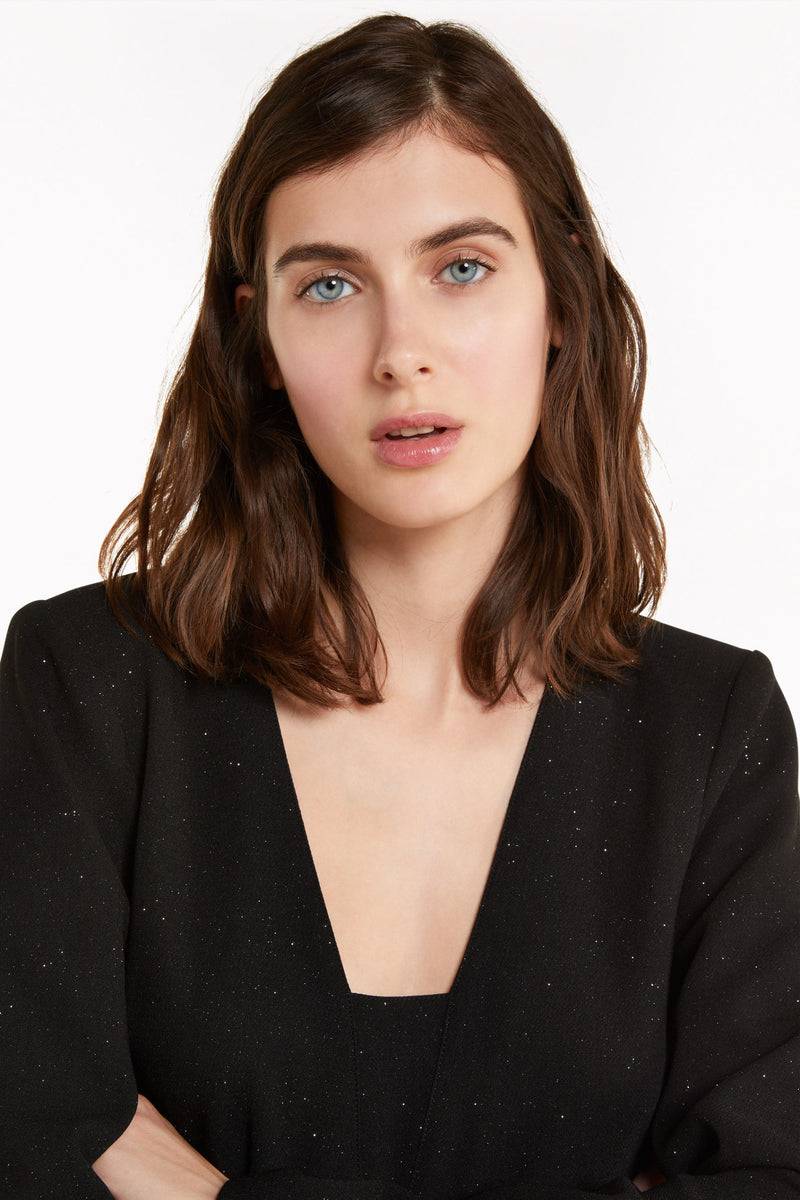 Black Polyester Dress
