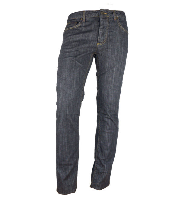 Gray Cotton Jeans & Pant