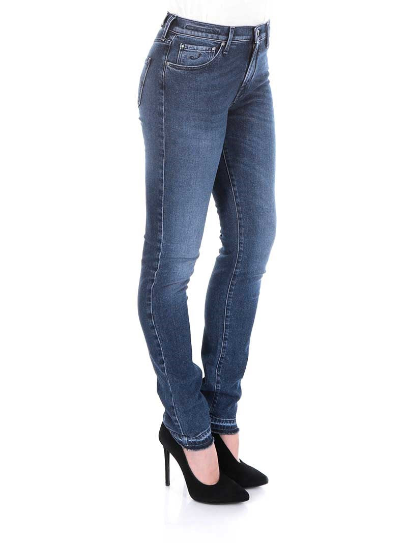 Blue Cotton Jeans & Pant