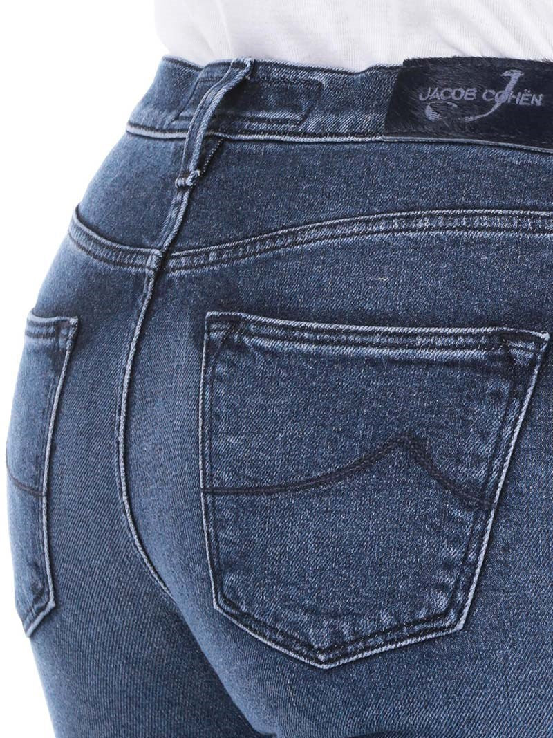 Blue Cotton Jeans & Pant