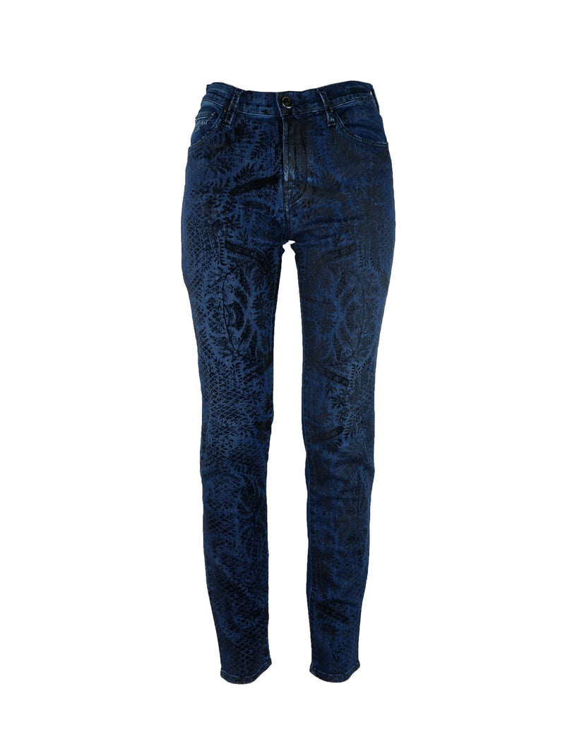 Blue Cotton Jeans & Pant