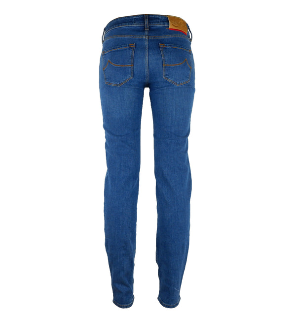 Blue Cotton Jeans & Pant