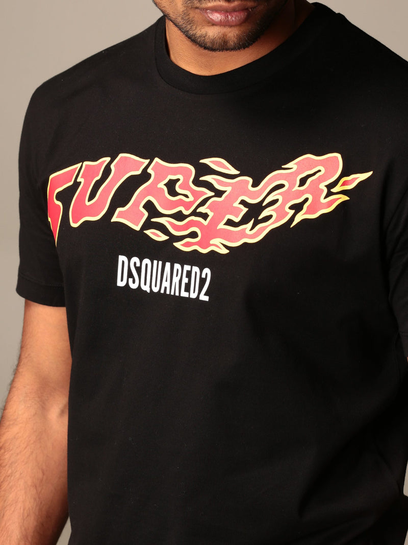 Black Cotton T-Shirt