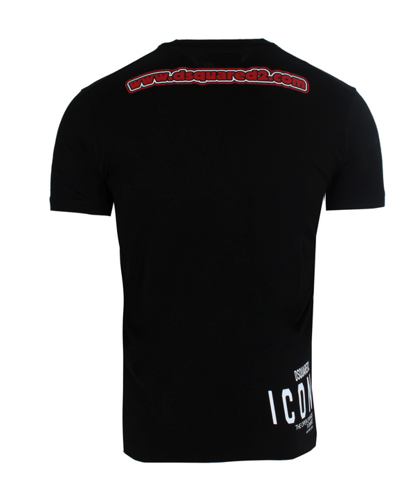 Black Cotton T-Shirt