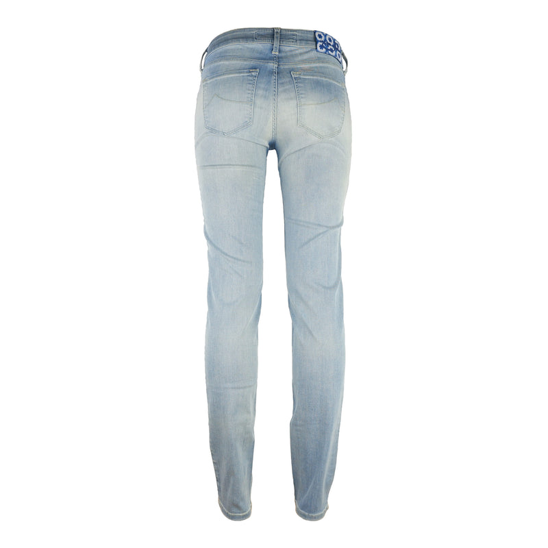 Blue Cotton Jeans & Pant