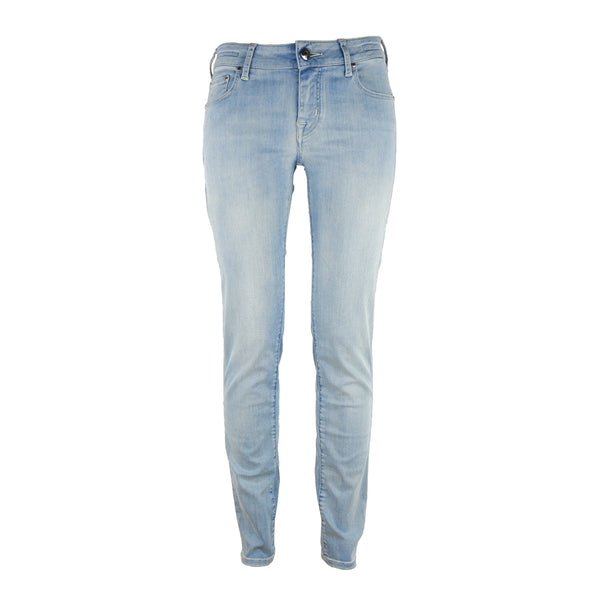 Blue Cotton Jeans & Pant