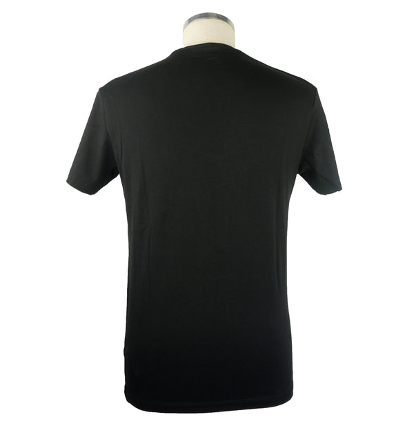 Black Cotton T-Shirt