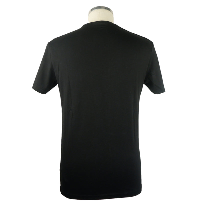 Black Cotton T-Shirt