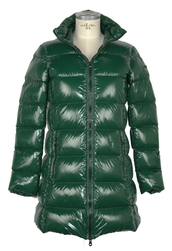 Green Polyamide Jackets & Coat