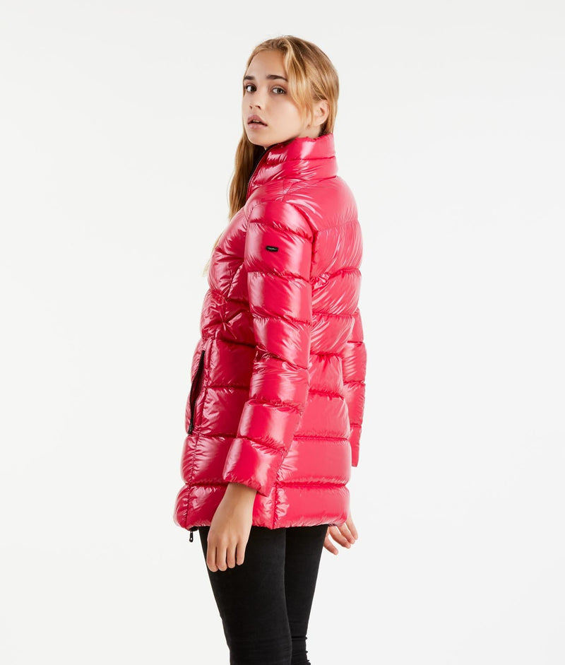 Fuchsia Polyamide Jackets & Coat