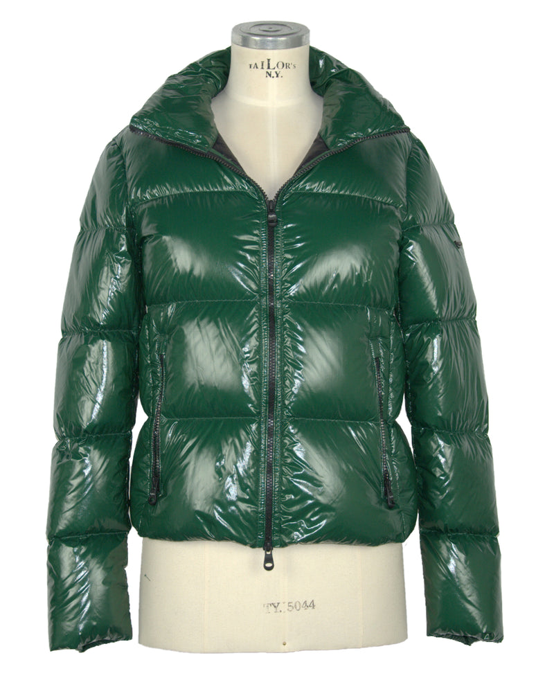 Green Polyamide Jackets & Coat