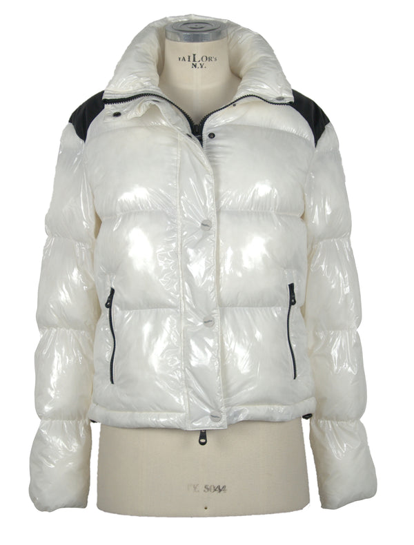 White Polyamide Jackets & Coat
