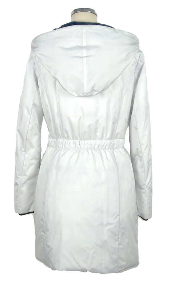 White Polyamide Jackets & Coat