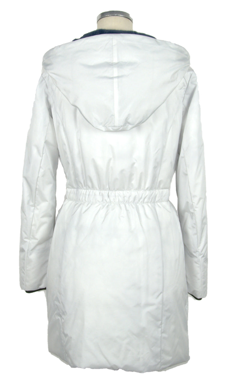 White Polyamide Jackets & Coat