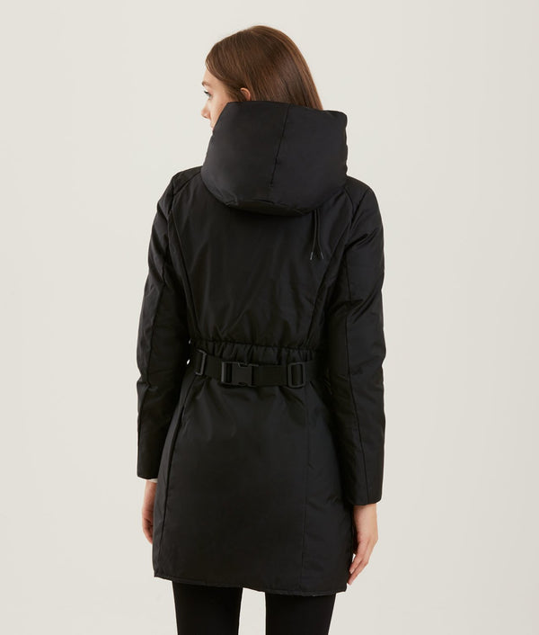 Black Polyamide Jackets & Coat