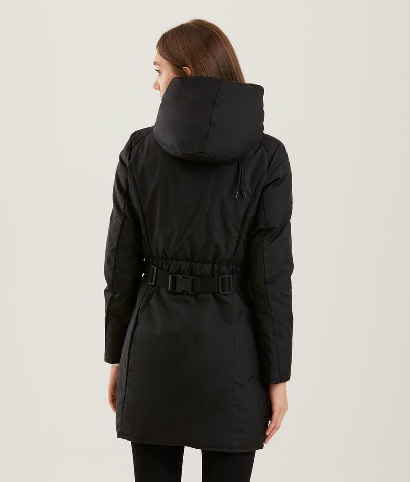 Black Polyamide Jackets & Coat