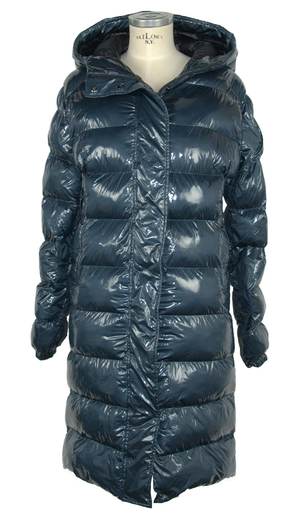 Blue Polyamide Jackets & Coat